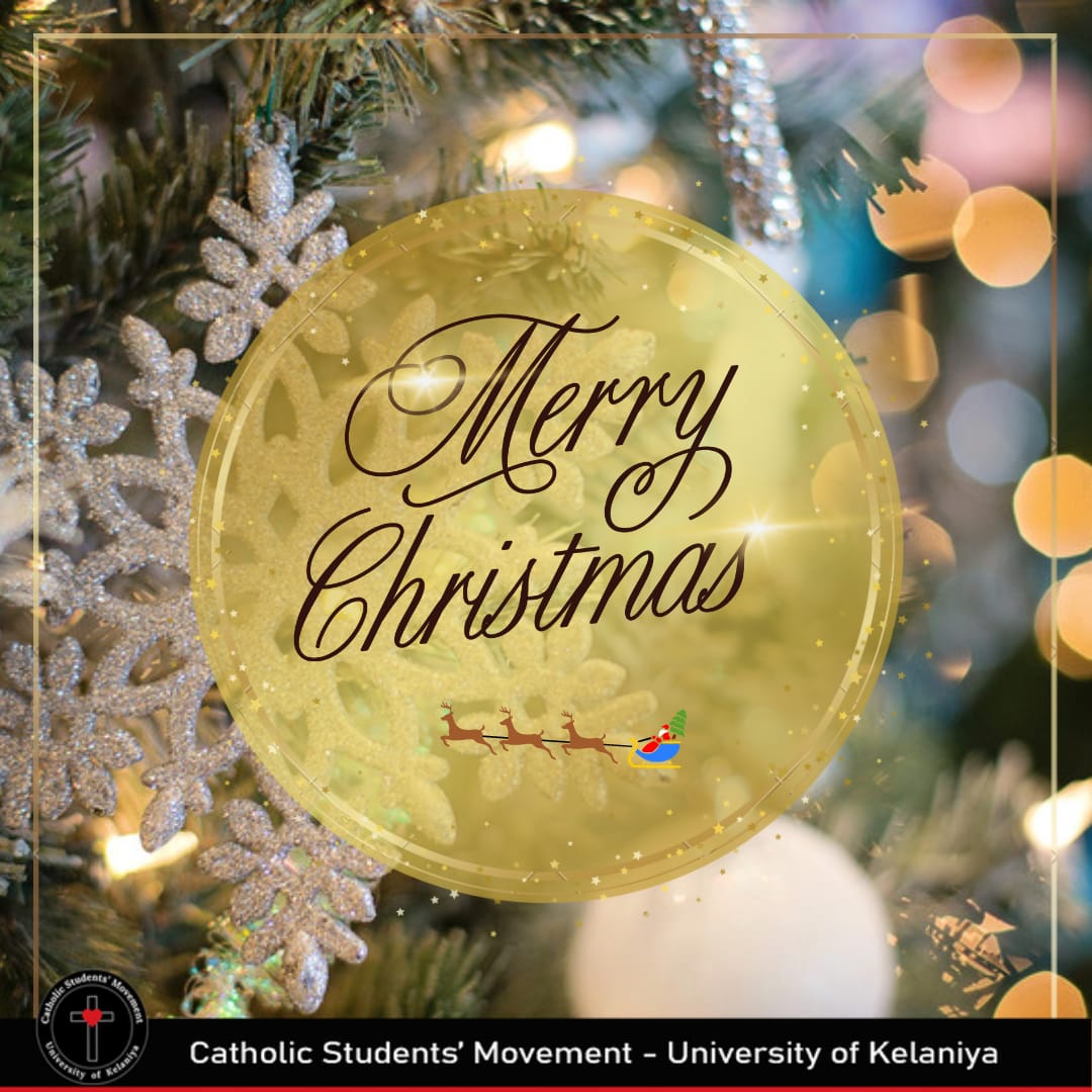 CSMUOK's tweet photo. Christmas is not just a  season but a feeling. 
May the glorious message of peace and love fill you with joy during the most beautiful time of the year. 

"MERRY CHRISTMAS to you &amp; your families🎄🎅💫"

#csm #uok #christmas https://t.co/BriQZRwIJM