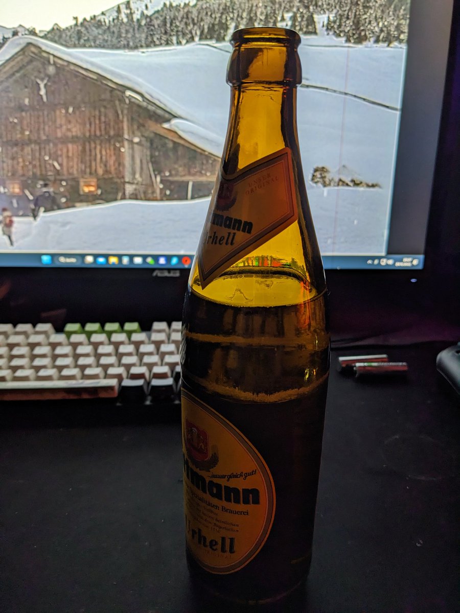 Ein Weihnachtsbier und mäßige Unterhaltung #nebelgeschenkeyippy