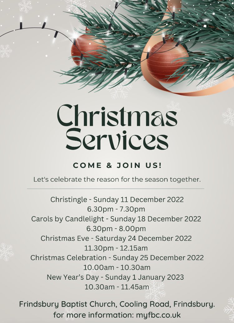 Christmas Eve service tonight. 11.30. Quite possibly the nicest service of the year. Join us to see in Christmas Day with 45 minutes of peaceful, quiet reflection.