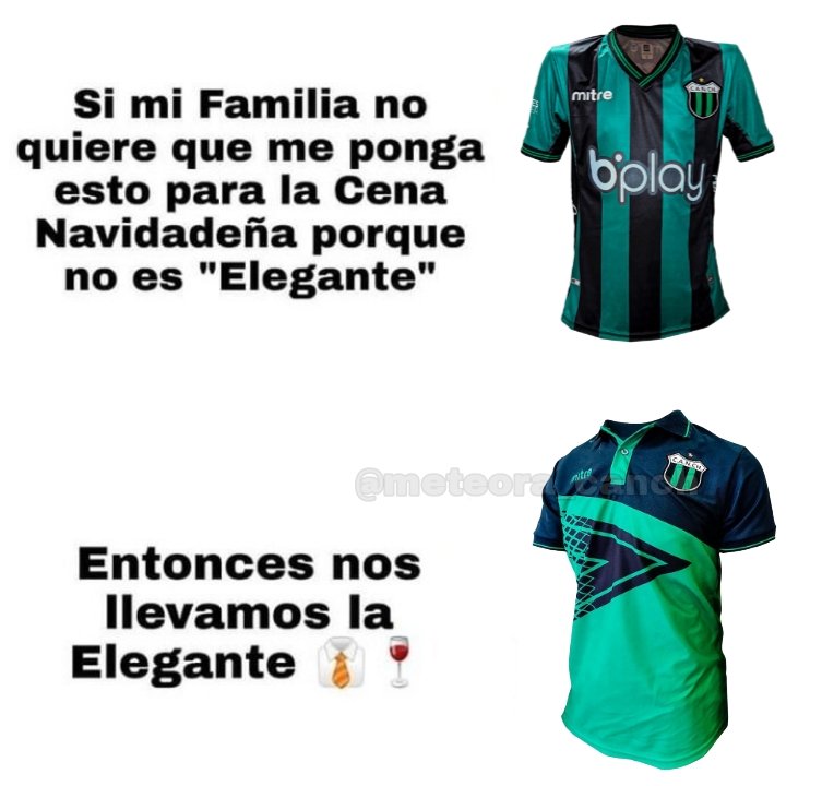 ParalyticsBN's tweet photo. Empiezan a salir los memes de los outfits navideños con camisetas del ascenso, pasen el suyo https://t.co/K7OowsZvL9