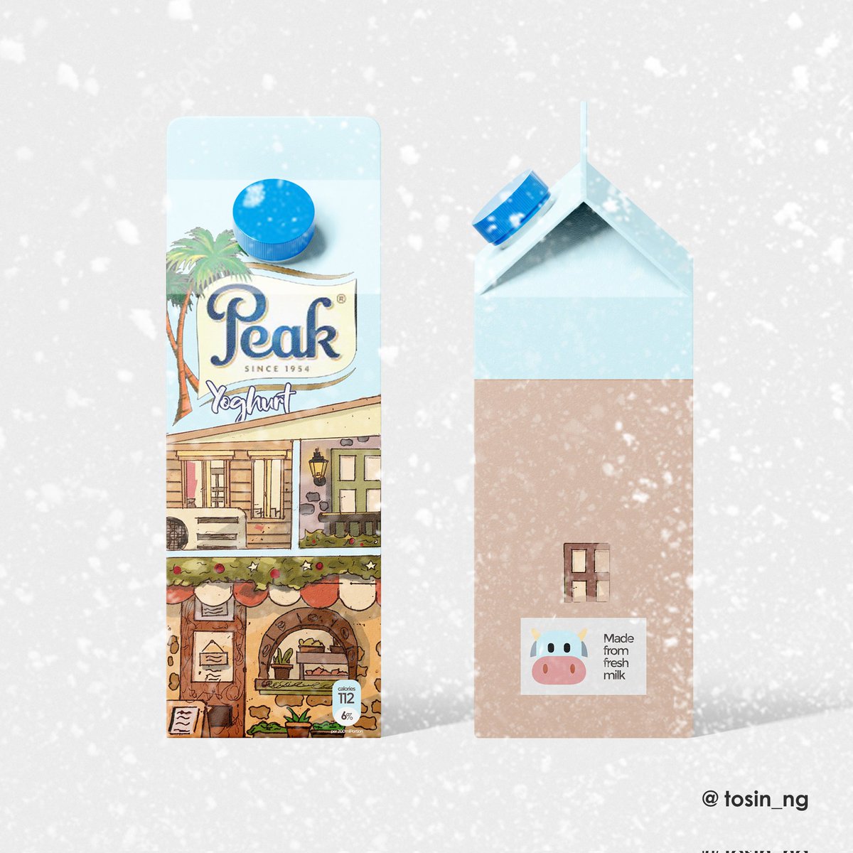 TosinPackaging's tweet photo. Adventure through a winter wonderland with the Peak Holiday Limited Edition.
 
#yogurt #yogurtlabel #design #lable #creative #creativelabel #creativepackaging #peakhypermarket #peakhyper #foodpackaging #beveragepackaging #labels #packaging #tweet #tweetart #tweetdesign https://t.co/fh1AM3paYG