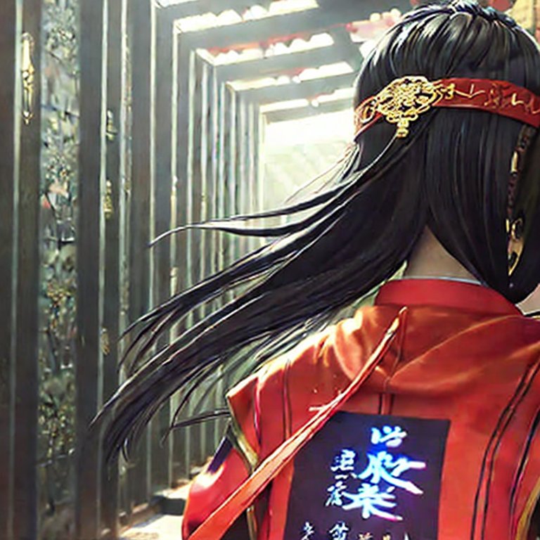 cinacomon's tweet image. バックショットがいい！というのを見かけたので
試してみたら...いい感じに♪
#StableDiffusionDemo