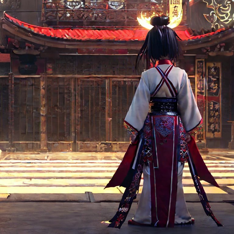 cinacomon's tweet image. 2回めもいい感じ♪
#StableDiffusionDemo