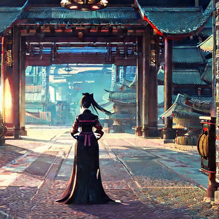 cinacomon's tweet image. 2回めもいい感じ♪
#StableDiffusionDemo