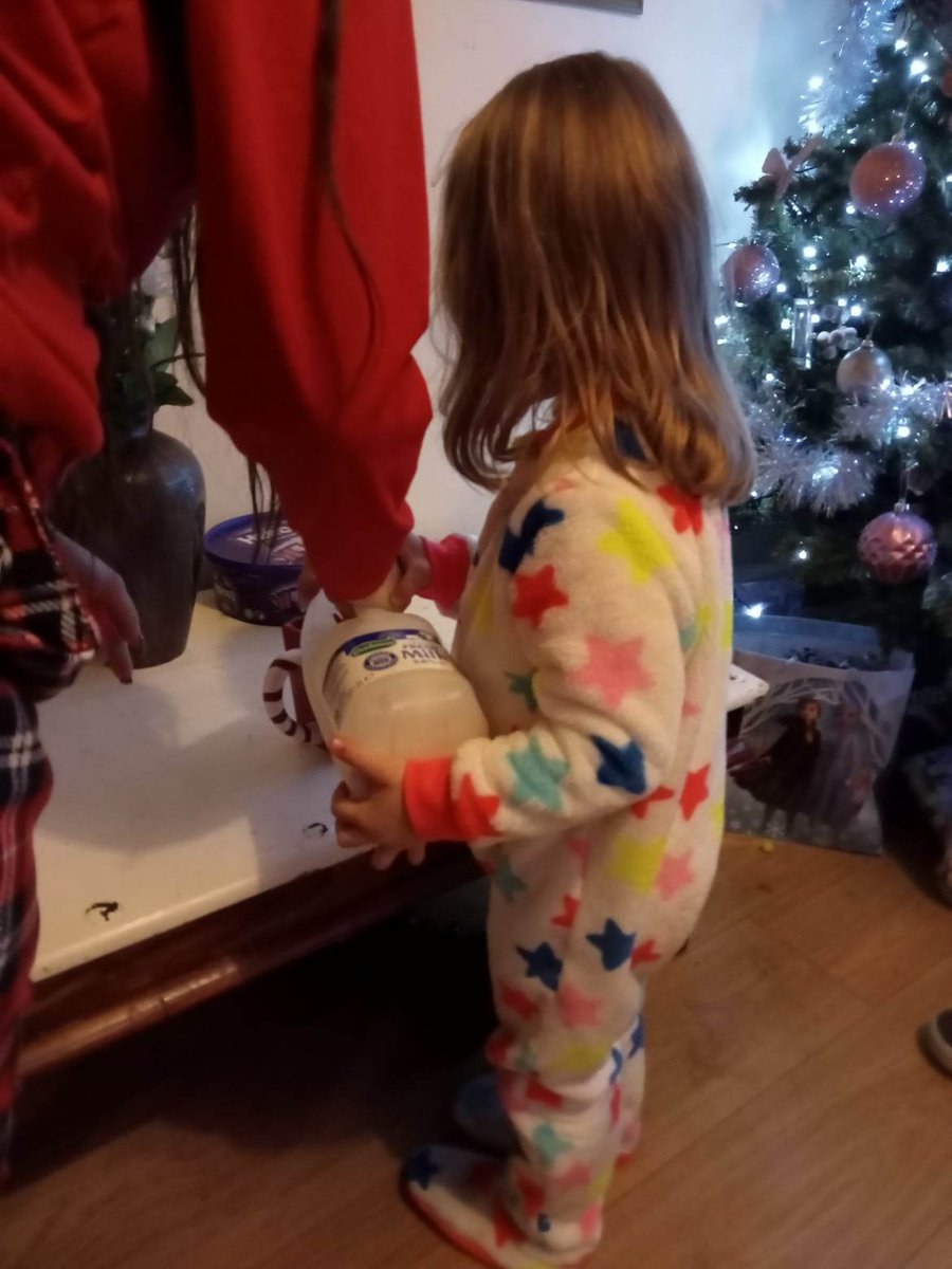 Srupsman On Twitter Lily Helping Herself To Santas Cookies