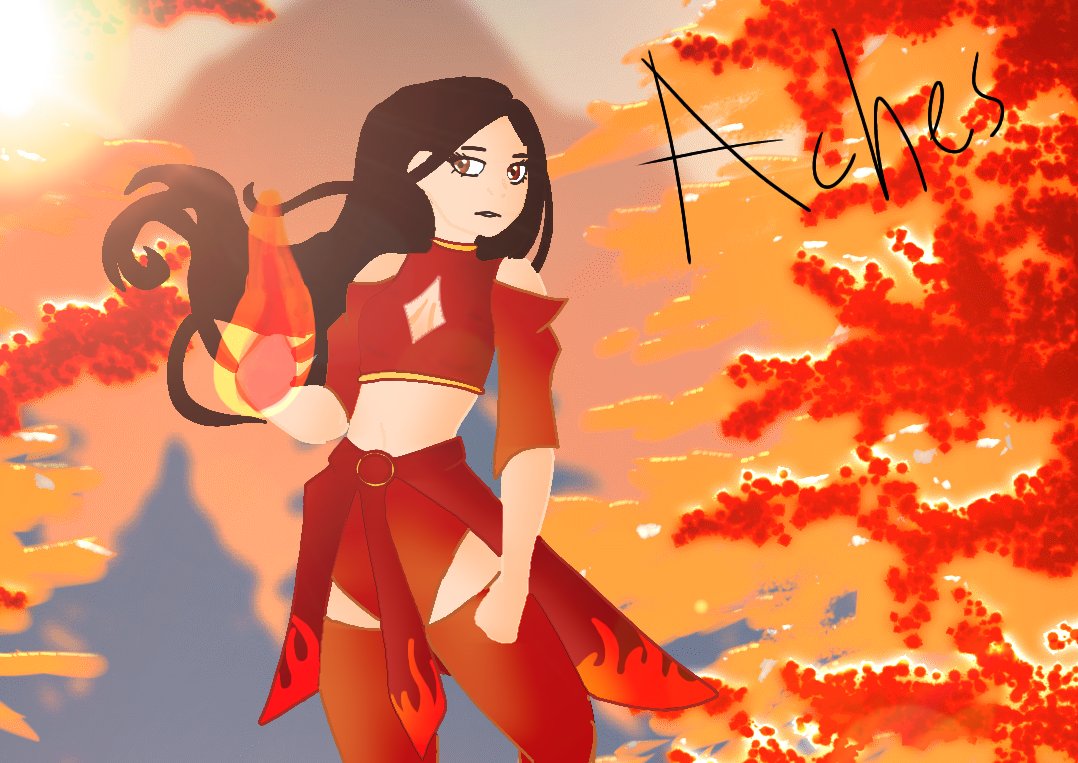 RoseIsAbadB's tweet photo. Some quick fanart for @AchesGamin 
My version of a fire bender https://t.co/IGq24JFgBP
