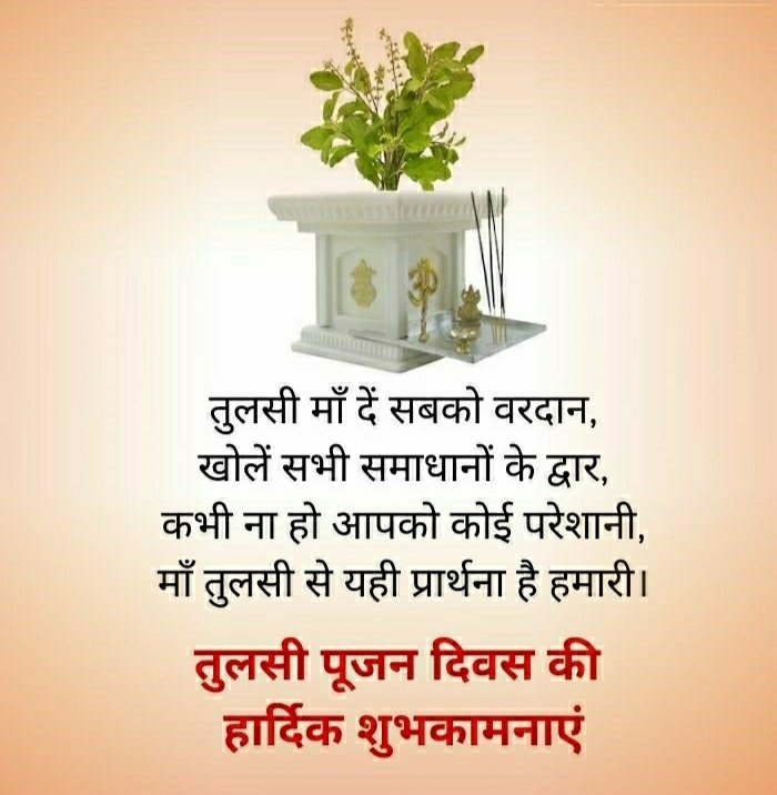 KumarHimalaya27's tweet photo. जिस घर में तुलसी का पौधा होता है
वह घर तीर्थ सामान पवित्र होता है
और उस घर में यमदूत नहीं आते
आप सभी को तुलसी पूजन दिवस की हार्दिक शुभकामनाएं। https://t.co/T4MpXx2PS4