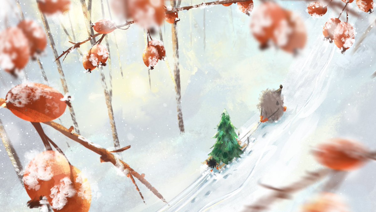 StoryInColors's tweet photo. Merry Christmas! 🎄
#illustration #WinterVibes https://t.co/d6NOHdQfLc