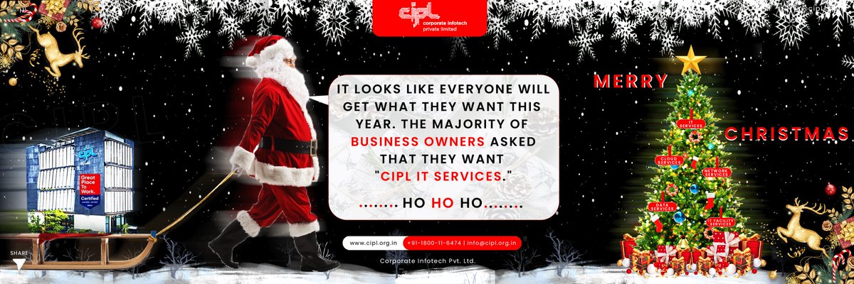 CiplLtd's tweet photo. ๐ " ๐๐๐ซ๐ซ๐ฒ ๐๐ก๐ซ๐ข๐ฌ๐ญ๐ฆ๐๐ฌ! " ๐
It looks like ๐๐ฏ๐๐ซ๐ฒ๐จ๐ง๐ will get what they want this year. The majority of business owners asked that they want "๐๐๐๐ ๐๐ ๐๐๐ซ๐ฏ๐ข๐๐๐ฌ."
#Cipl #ciplions #ciplfamily #Xmas https://t.co/OrMz6wJcSR