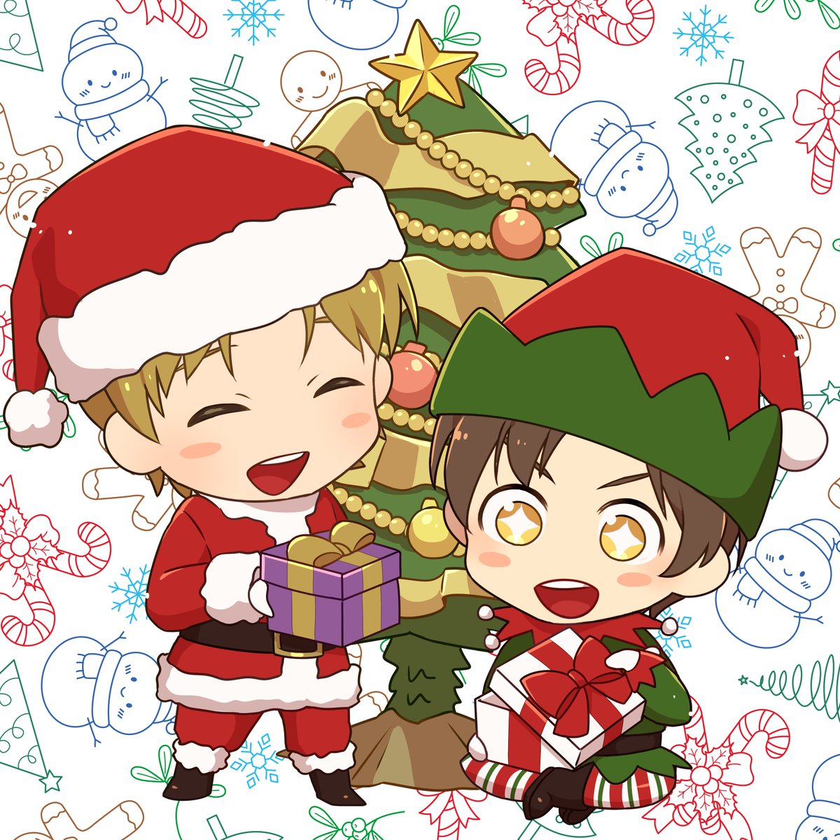 It's almost time! Merry Christmas Eve! Don't stay up too late, you might catch Santa putting gifts under the tree! 
Art by Kana

#christmas #christmaseve #holiday #happyholidays #anime #yaoi