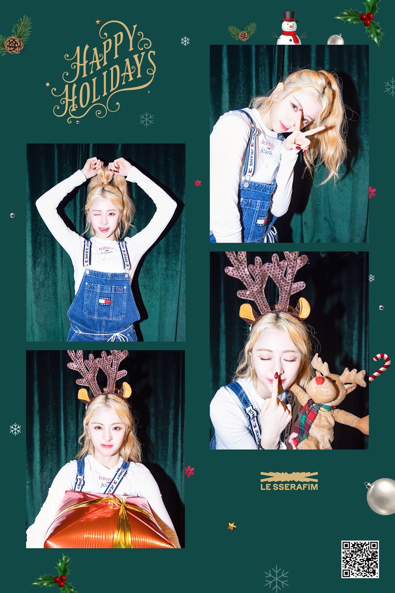 happy holidays 🎄🎉
#CHAEWON #YUNJIN