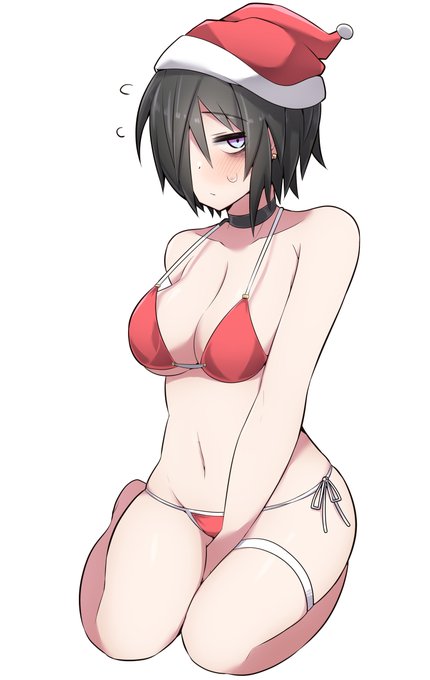 水着のみ差分も見てね、折角なので・・・ 