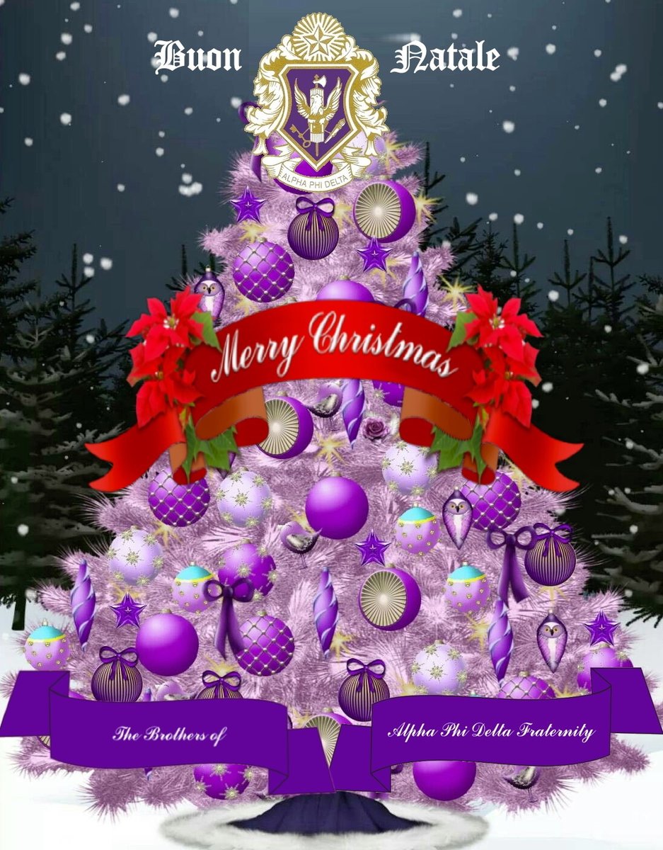 ALPHAPHIDELTA's tweet photo. Alpha Phi Delta extends its best wishes for a Merry Christmas to all of its brothers and their families. https://t.co/ngyzuObwbg