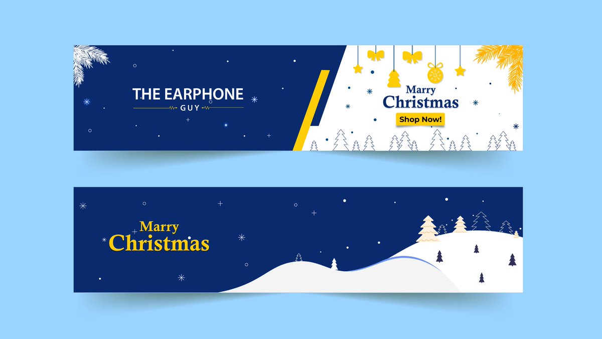 Website banner design for Christmas.
#marrychristmas #bannerdesign #webbanner #GraphicDesign