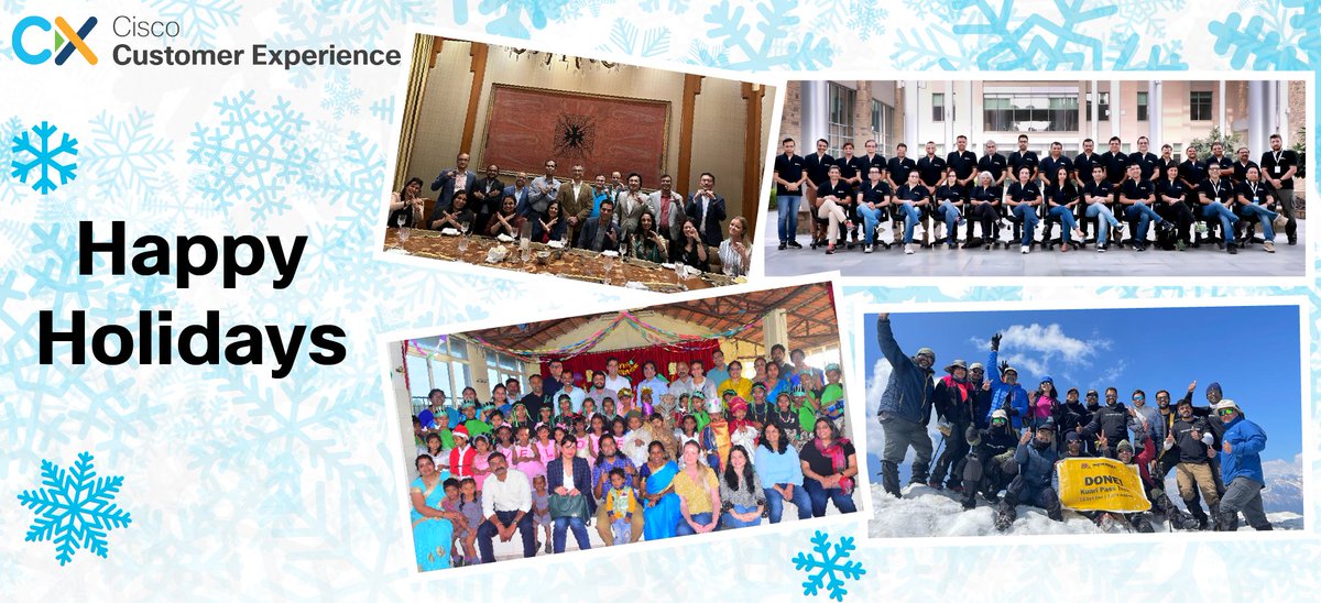 sandy3399's tweet photo. When we sow seeds of gratitude, we harvest hope. With onset of new year, I hope you to keep up the gratitude. Do better, give more, and unwind with your family and loved ones this holiday season. @CiscoCX  #happyholidays #merryxmas @cisco_in https://t.co/aSM5ar3Rku