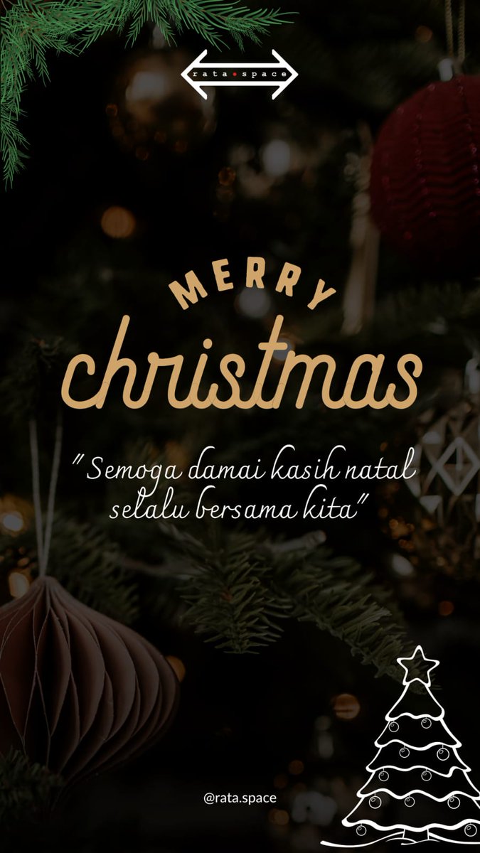 Semoga damai kasih natal selalu bersama kita

#natal