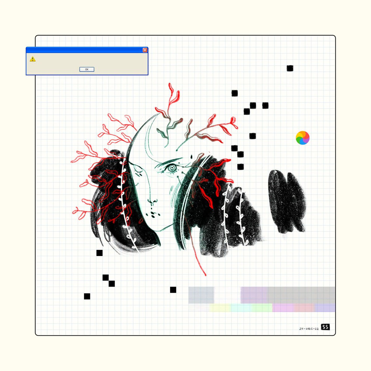 ✦☽
.
#artbyhuman #HumanArtists #illustration