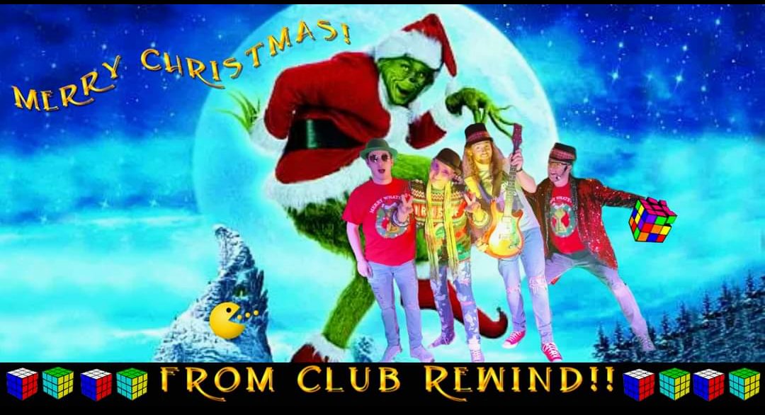 ⛄🌨️🌲MERRY CHRISTMAS TO ONE AND ALL FROM CLUB REWIND!!!🌲🌨️⛄
❄️❄️❄️❄️❄️❄️❄️❄️❄️
#clubrewindband #rewinders #unwindwithrewind #80smusic #clubrewindrocks