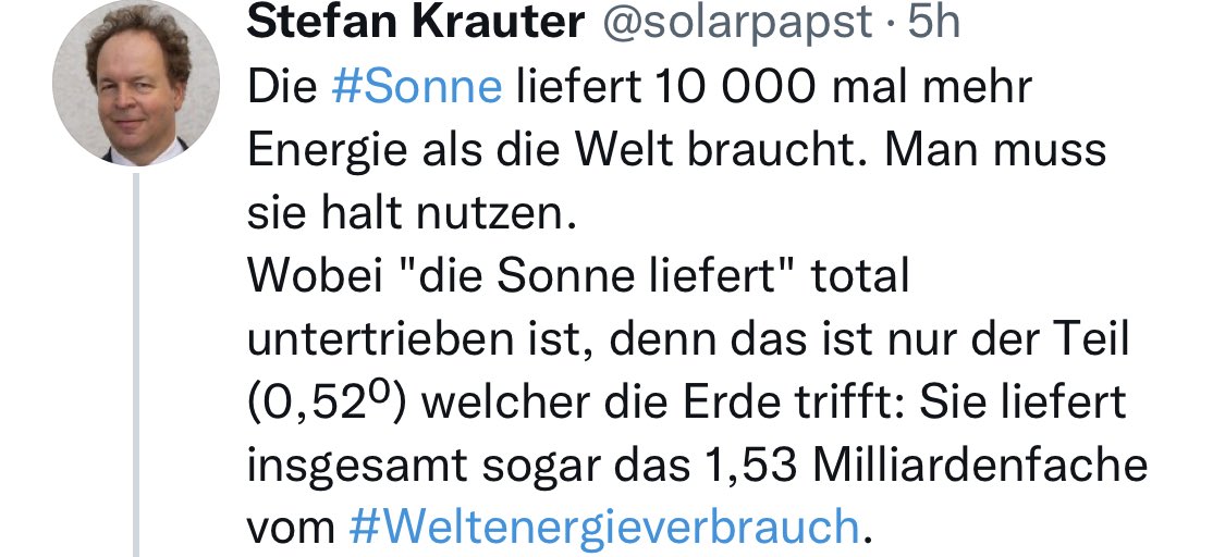 EinAnderer21's tweet image. Vorsicht vor diesen Idioten.
Ginge es nach ihnen, müsste man erhebliche Teile der Natur mit Solarpanels überbauen – und erhielte doch nur Flatterstrom.
#LobbyControl