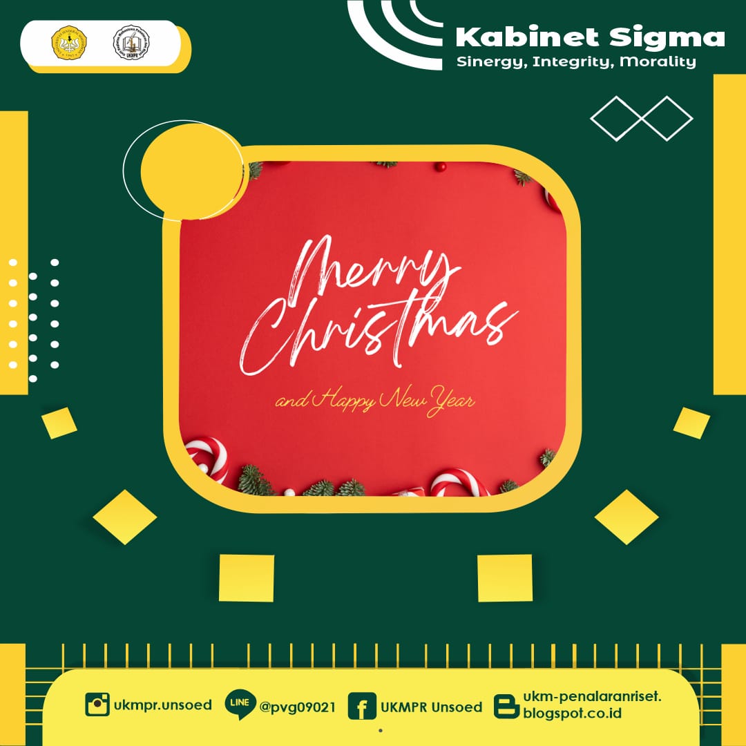 [SELAMAT HARI NATAL]

Selamat Natal 25 Desember 2022. Semoga Natal mengisi rumahmu dengan sukacita, hatimu dengan cinta, dan hidupmu dengan tawa.

====================

KABINET SIGMA!
SINERGY, INTERGRITY, MORALITY!