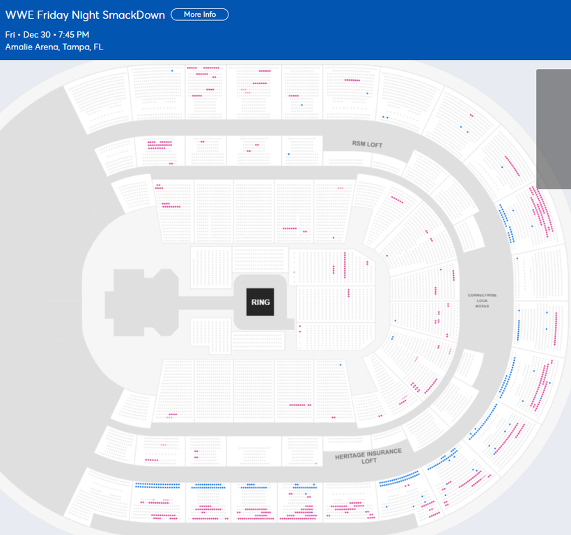 Amalie Arena Seating Charts 