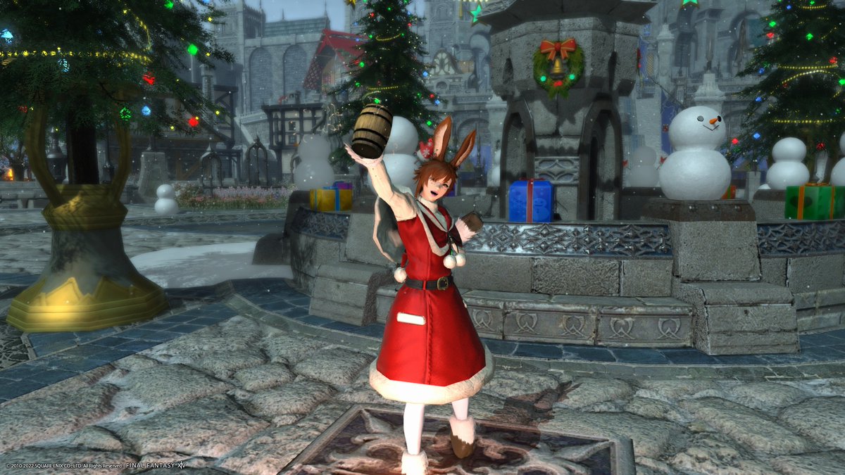 Seraphim833's tweet photo. #FFXIV #FFXIVScreenshots #GPOSERS #gpose 
Happy Holidays 🥳🎉 https://t.co/K7NgDsrBTY