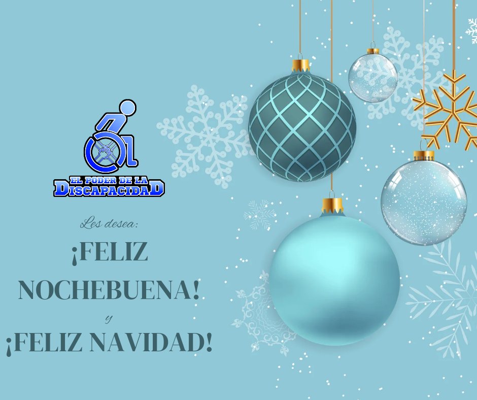 ElPoderDis's tweet image. "Que estos días de fiesta, sean portadores de paz y mucha prosperidad" 🎄