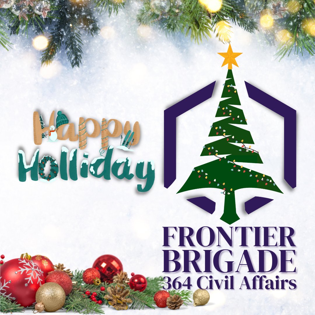 COLCreaghe's tweet photo. To all the Soldiers, NCOs, officers, alumni, family, and friends of the Frontier Brigade across the globe:

Merry Christmas! https://t.co/T7qWfj6Vaq