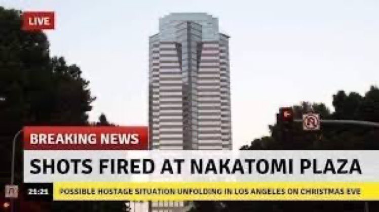 BREAKING: Hostage situation at Nakatomi Plaza—LAPD on scene, FBI en-route