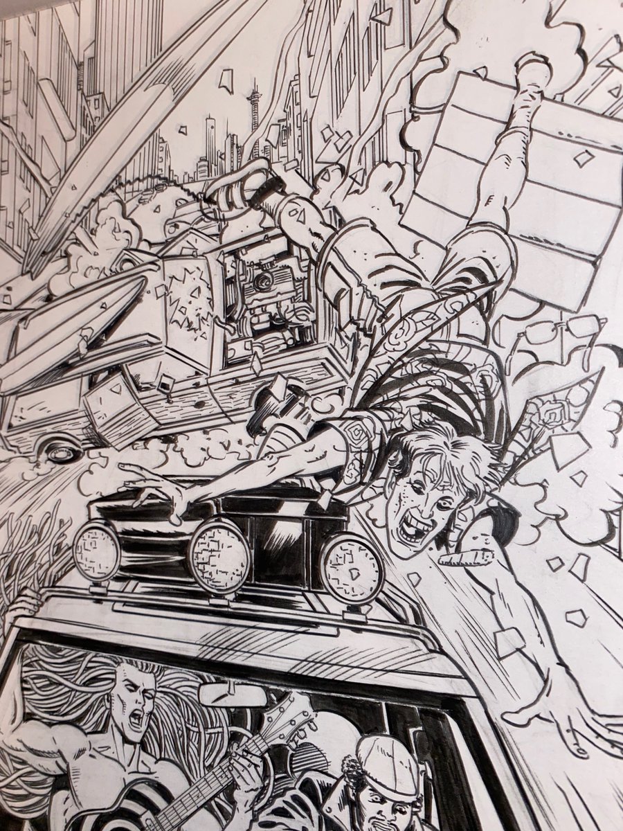 BlueShackComics's tweet photo. Opened my 1st and greatest Xmas arrival ever. A new cover for issue #2 by David Lapham.
Love it
#Vampwyre
#Boone
#Surf Dads
#Blueshack
#Lapham
#hashtagisalsonumbersymbol https://t.co/Gfq7phn3R5