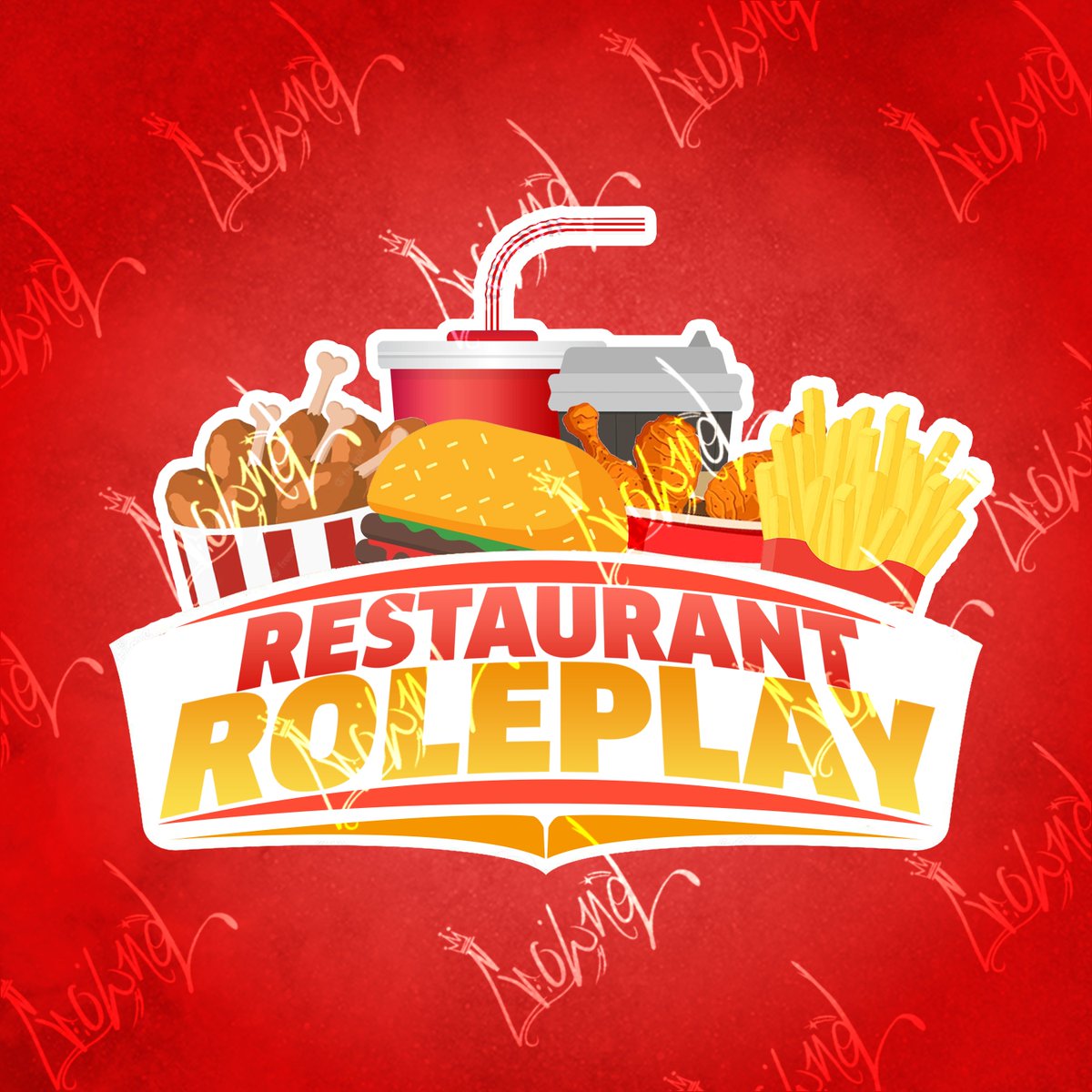 CrowndRBLX's tweet photo. Commission for 
@Caviahr1
 
🍔Restaurant Roleplay🍔

💟Likes &amp; Retweets🔁are greatly appreciated!
#Roblox | #RobloxGFX | #RobloxDev | #RobloxArt | #LogoDesign | #RobloxArtCommissions | #Discord https://t.co/YfcSEwhYL4
