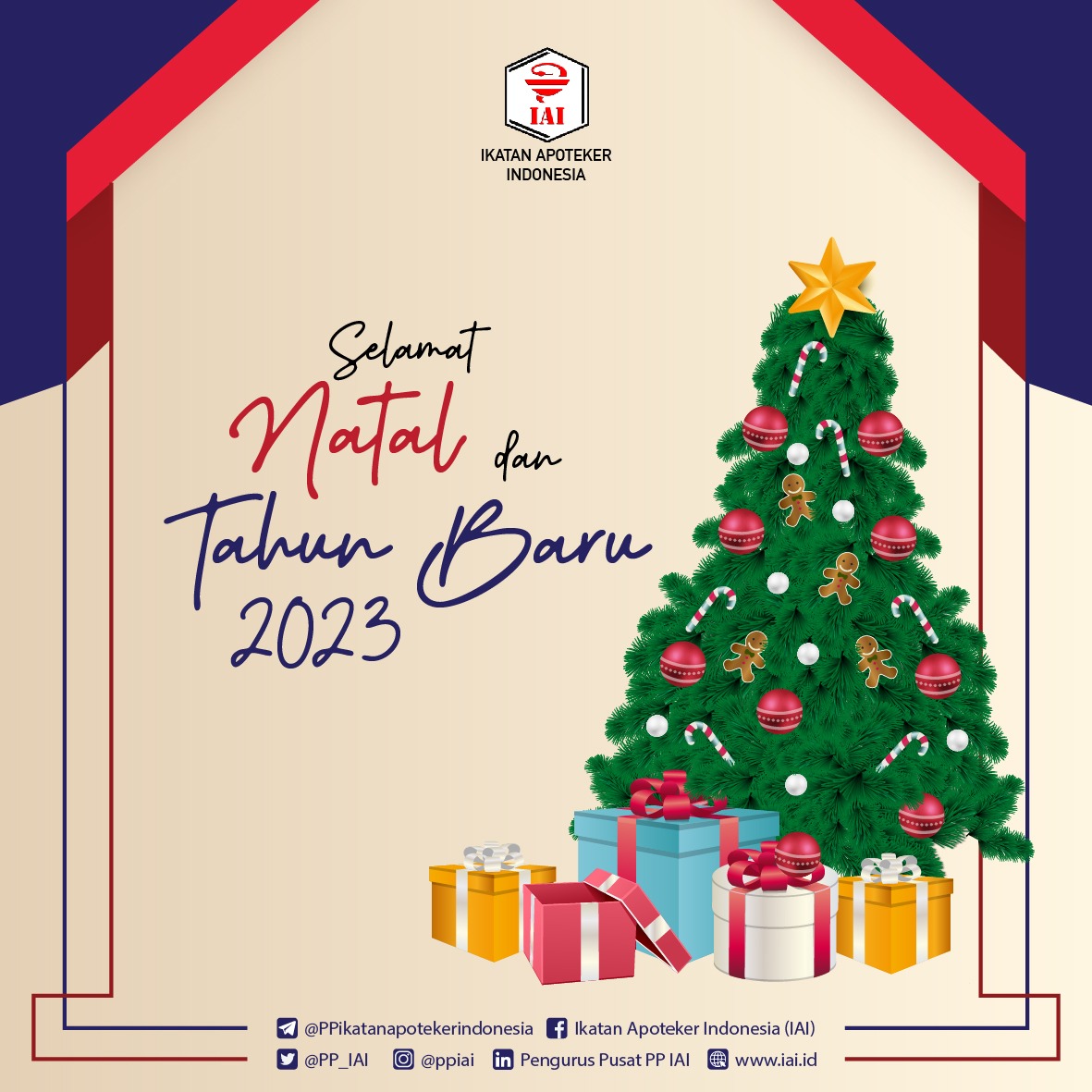 NetNtt's tweet photo. Selamat hari Natal 2022 &amp;Bagi Bapak-Ibu rekan-rekan Sejawat yang merayakan. &amp; Semangat menyongsong Tahun Baru 2023 🙏 https://t.co/P13FvkQ3Pi