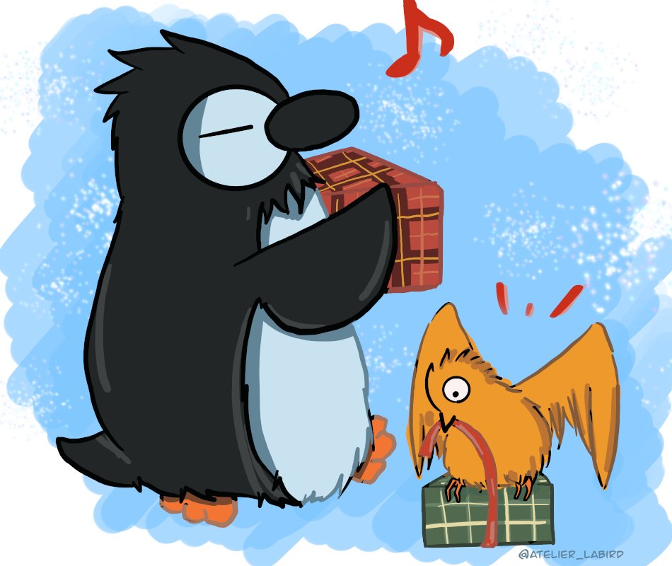 atelier_labird's tweet photo. Merry Christmas
🐧🐤🎁
#drawing #illustration #digitalart https://t.co/s7QoGIb2Uy