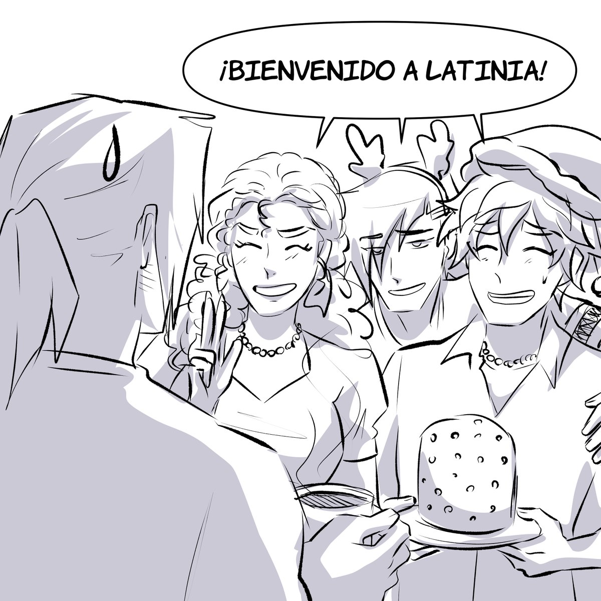 Jake teniendo un choque cultural navideño 🥳🎄 quería hacerles algo rapidito por navidad ❤️ pásenla bonito!! ❤️