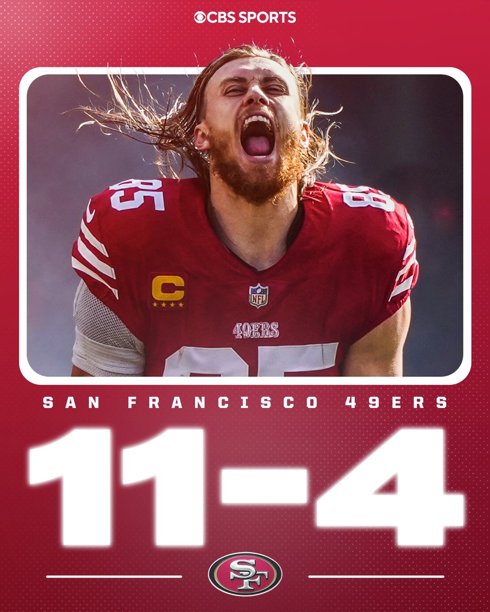 NFLonCBS's tweet image. The @49ers are the hottest team in the NFL
