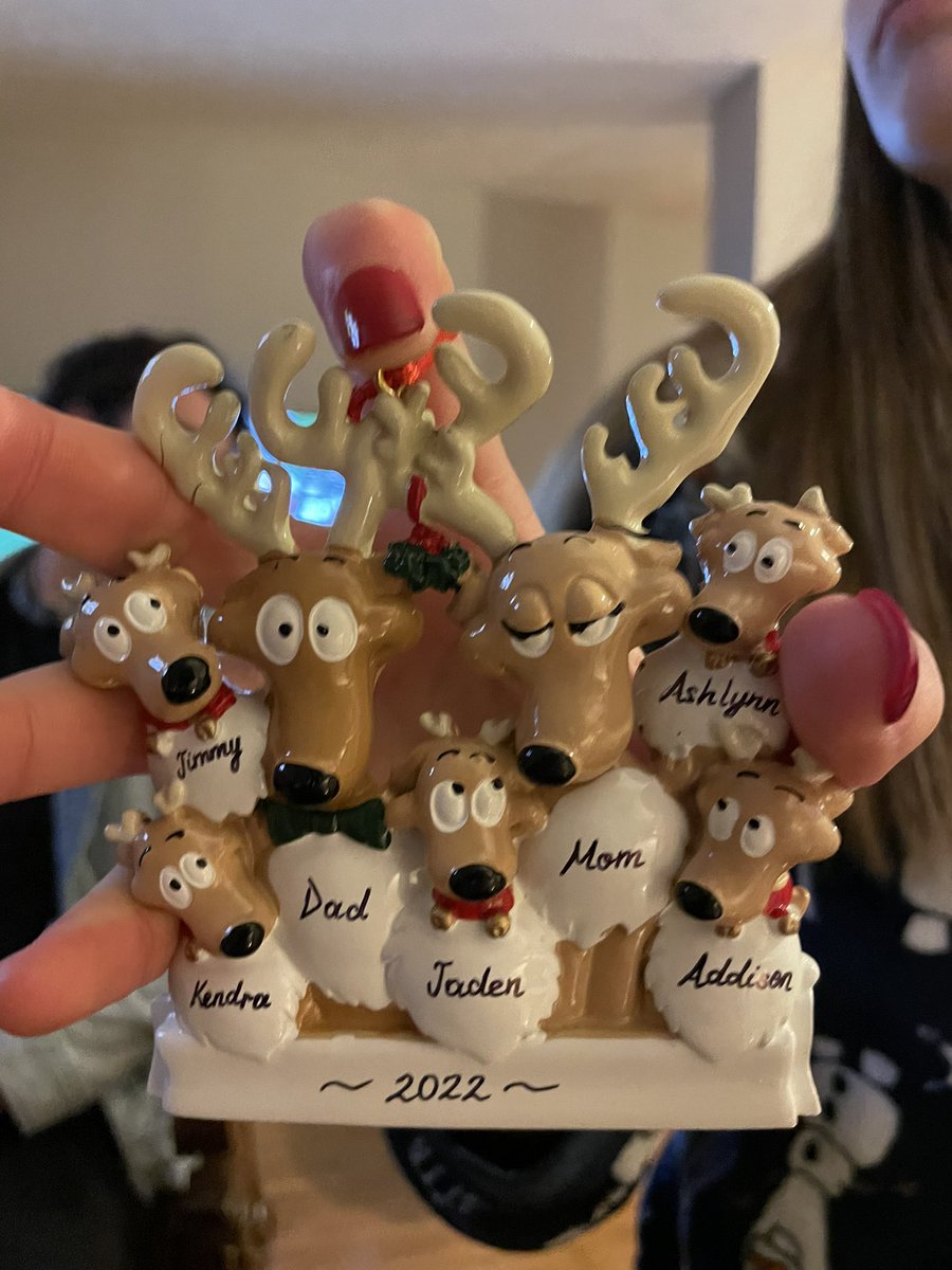 jimwolff12's tweet photo. 2022 Wolff annual ornament!! @jimmywolff12 @Ashlynnwolff5 @AddisonWolff5 @Shannonwolff05
#WOLFFPACK https://t.co/2d5KgVphcx