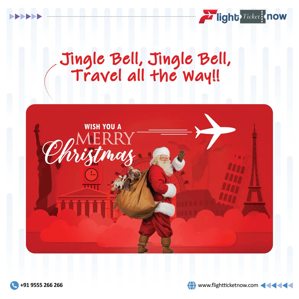 FlightTicket6's tweet photo. May the Christmas Season bring only happiness and joy to you and your family. Merry Christmas!
.
.
.
#flightticket #Merrychistmas #Merrychistmas2022 #Happyholidays #merrychistmaswishes #merrychristmaseve #christmas #christmasgifts #christmasvibes #christmaslights https://t.co/LDIhh61vYi