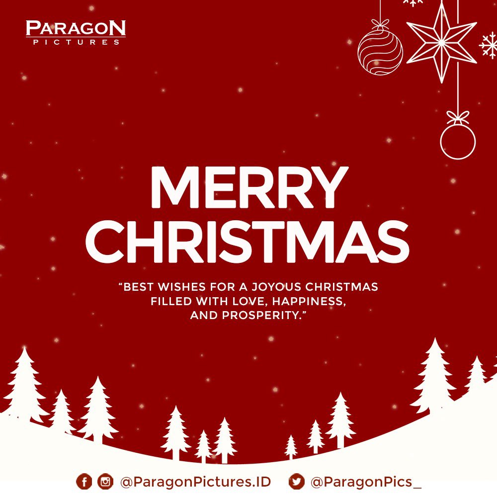 paragonpics_'s tweet photo. Christmas is a time for family, food and fellowship. Wishing you nothing but the best that the season has to offer. Merry Christmas! This coming year, may you be gifted with countless blessings.
#paragonpictures #ideosource https://t.co/Nu2C9p3SmW