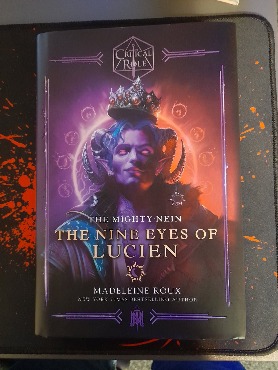dukedemon23's tweet photo. Got an amazing gift. Thank you to my sister, and thank you for critical role for being amazing! May your christmas be as full of joy as myn will be reading this! Merry Christmas
@CriticalRole @executivegoth https://t.co/k2MrUMumva