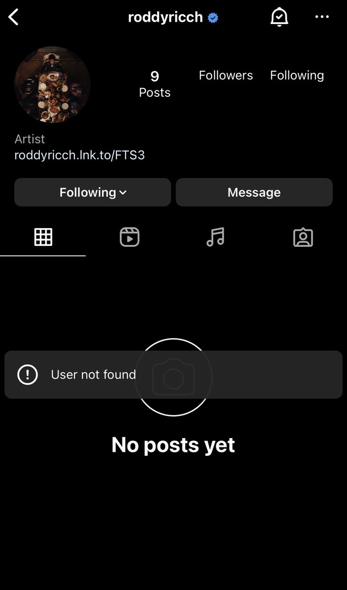 Roddy Ricch deactivated his ig 👀👀