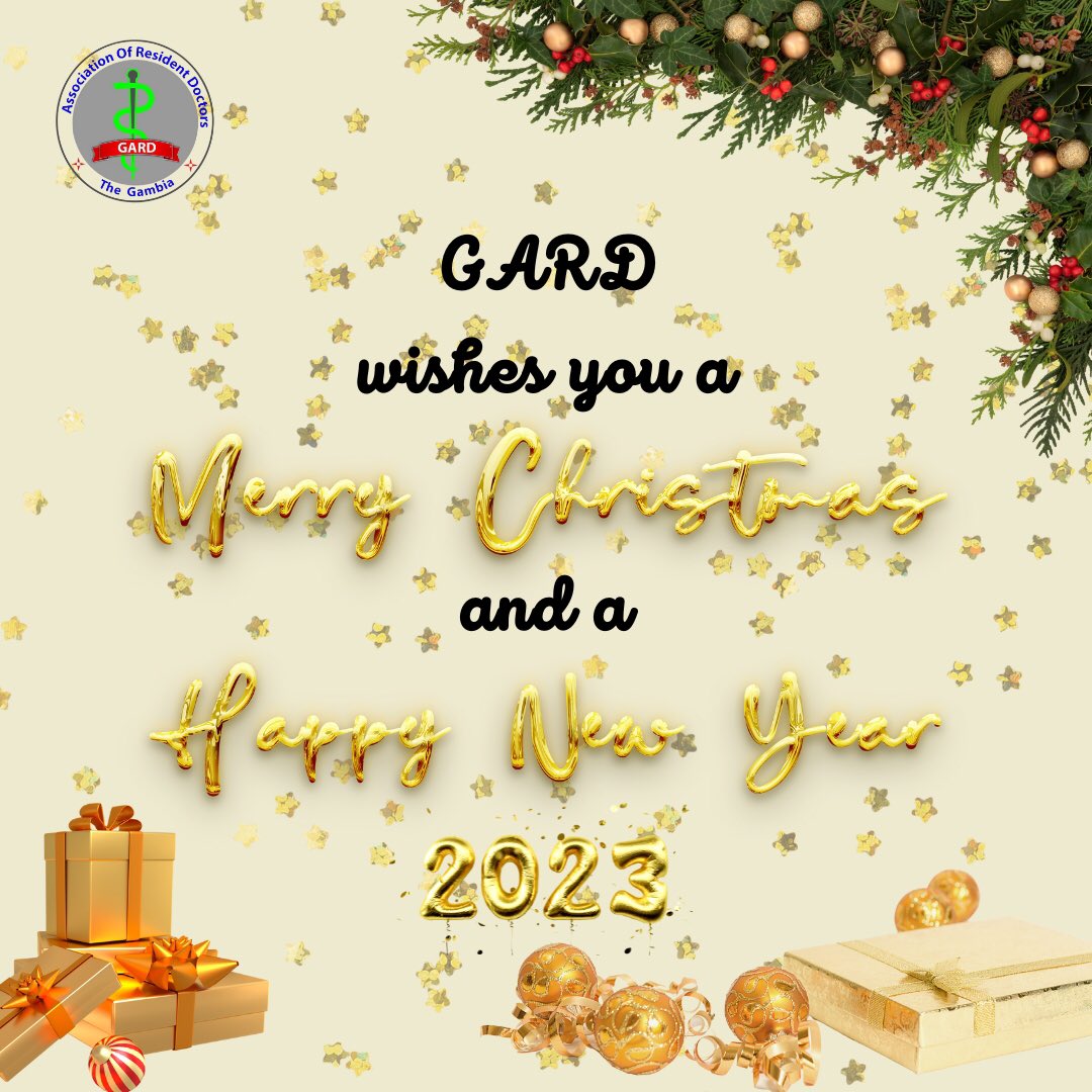 From all of us at GARD, we wish you and your loved ones a Merry #Christmas and a Happy New Year #MerryChristmas #NewYear2023 #Gambia