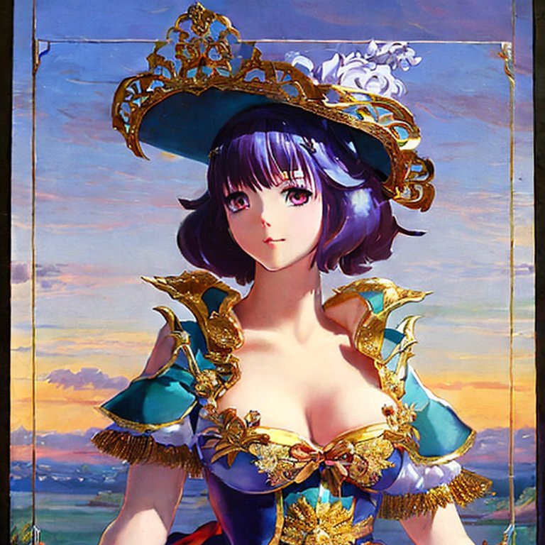 cinacomon's tweet image. 紫の髪の姫
#StableDiffusionDemo