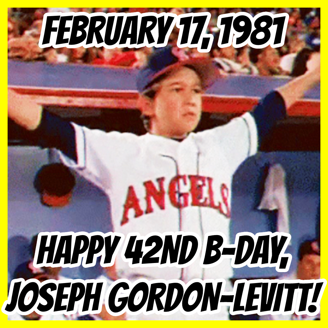 Happy 42nd #Birthday, Joseph Gordon-Levitt!!!

What's YOUR #favorite #JosephGordonLevitt #AverageJoe #Movie or #TVShow??!!

#BDay #AngelsInTheOutfield #3rdRockFromTheSun #Inception #500DaysOfSummer