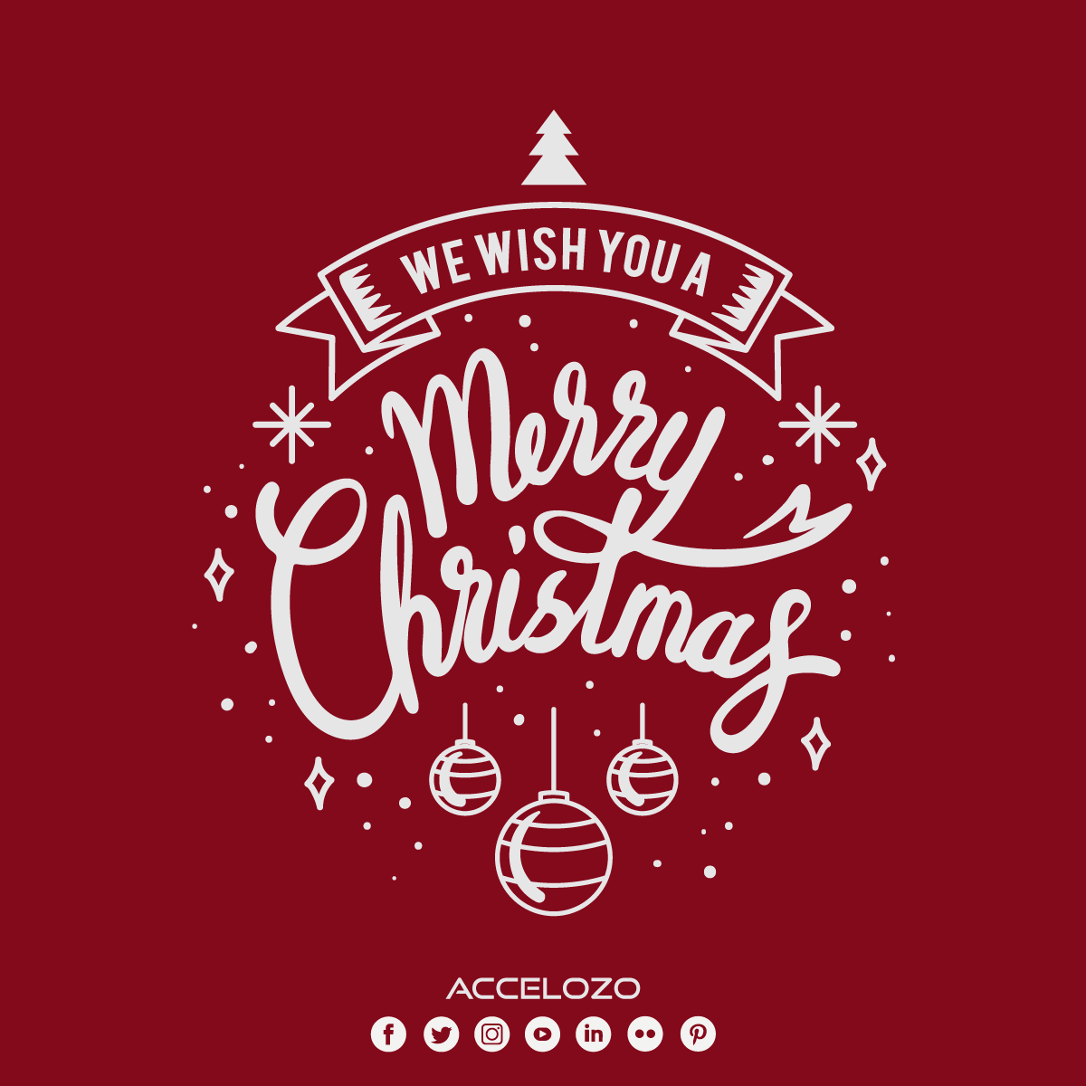 accelozo's tweet image. Wishing you Happy Holidays filled with Peace, Love, and Joy! Christmas Greetings from Accelozo!
.
#christmas🎅 #accelozo #christmasdecor #xmas #merrychristmas #christmastime #love❣️ #winter #digitalmarketing #marketing #holidays #accelozofamily #teamaccelozo #srilanka #lka 🇱🇰