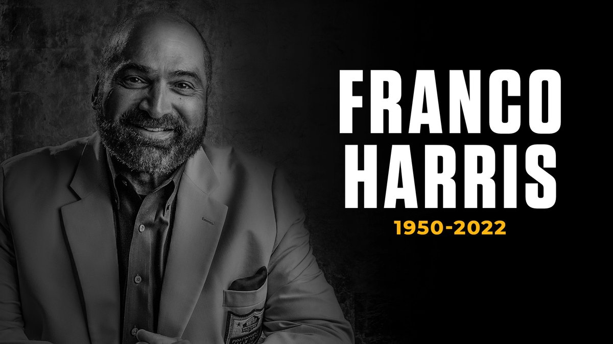 We now honor Steelers legend and Pro Football Hall of Famer Franco Harris' memory with a moment of silence at <a href="/AcrisureStadium/">Acrisure Stadium</a>.