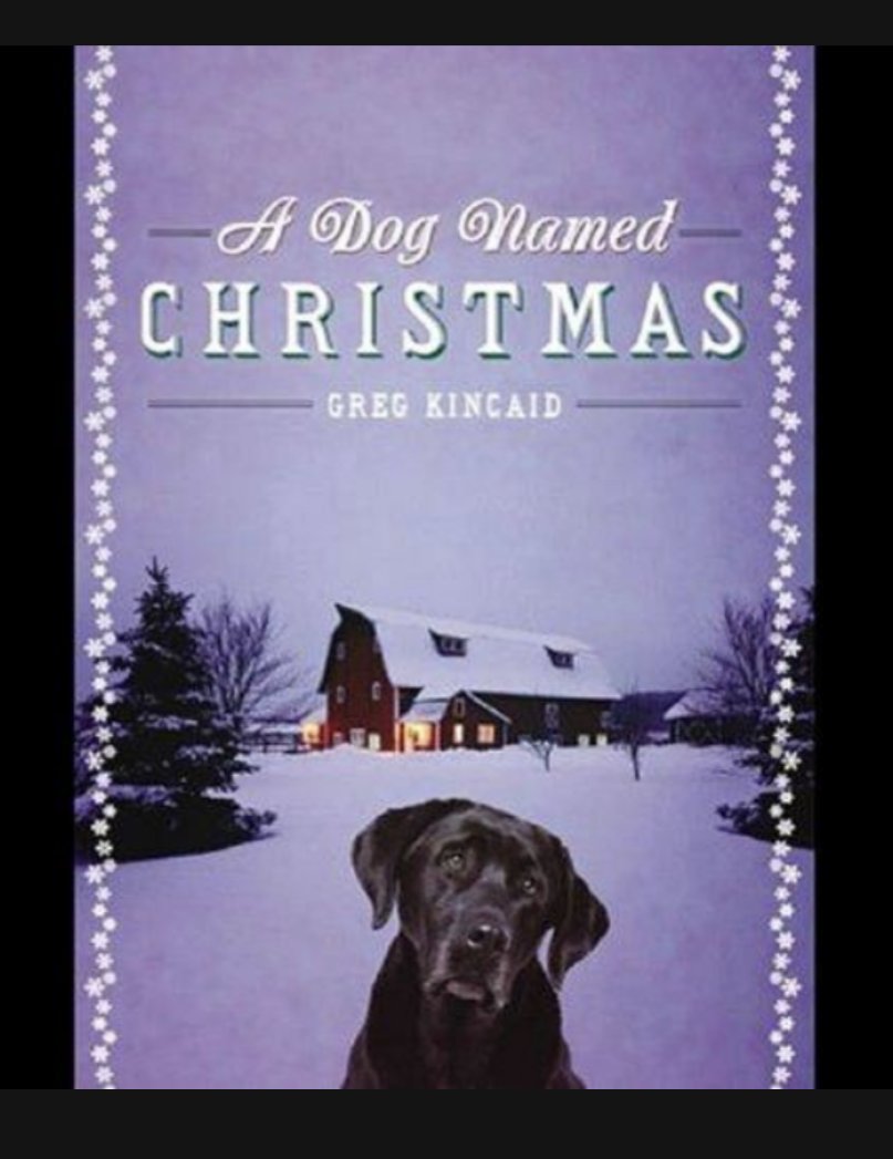 A Dog Named Christmas by Greg Kincaid is another sweet Christmas story! An older couple and their son with challenges inspires their community to "adopt a dog for Christmas" from the local shelter. Another hopeful Christmas tale full of joy. #msjacksonreads #holidayreads