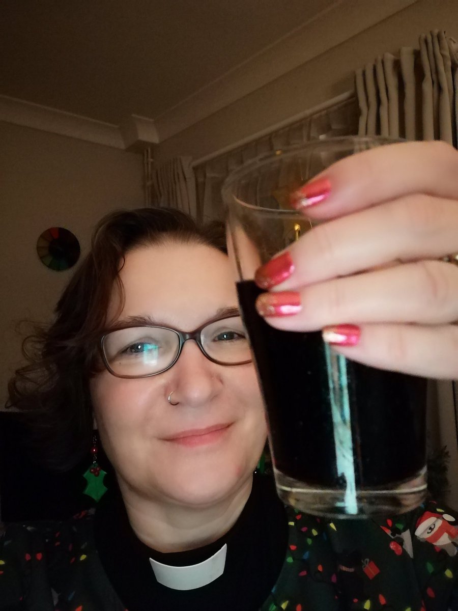 A glass of Christmas cheer. Merry Christmas one and all! #ClergyMaltClub
