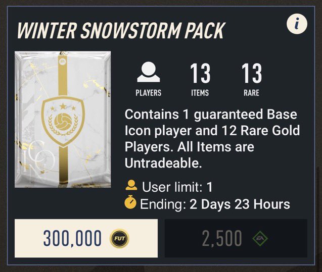 KUSH23TV_'s tweet photo. Does anyone still need to open this pack… 

Like, Retweet &amp; Follow and I'll send a few of you FIFA points to open it! 🎅🎄#FIFA23 https://t.co/oUiSd0hdFe