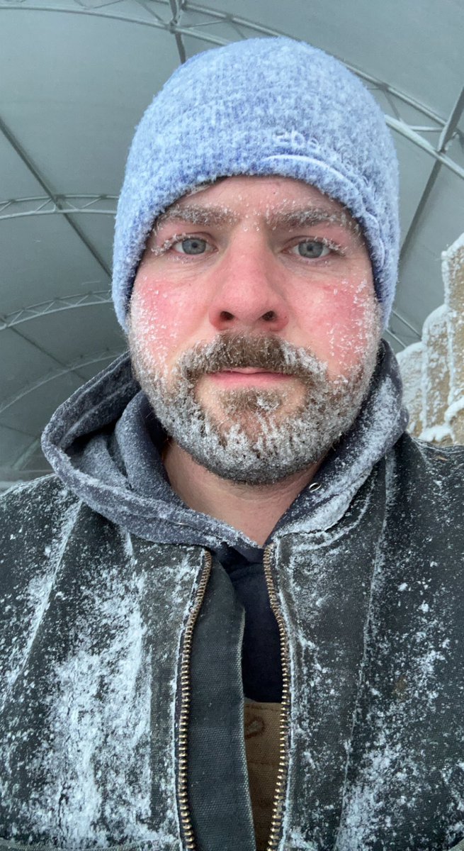 I can get behind a white Christmas, but a white-out Christmas isn’t it. Biggest snow drifts dads ever seen on this place. Roughly 8’ tall. 

No hired hands and we’re staying with my parents so I’m guaranteed to make it for milking. 

Rough couple days out there!