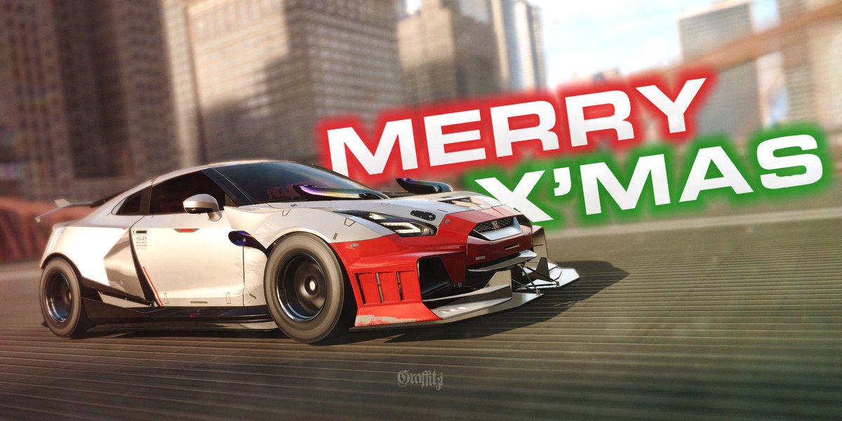 ItsGraffitzi's tweet photo. Wishing everyone a #MerryChristmas in Santa's fastest sled! https://t.co/2AbHGDA4ys